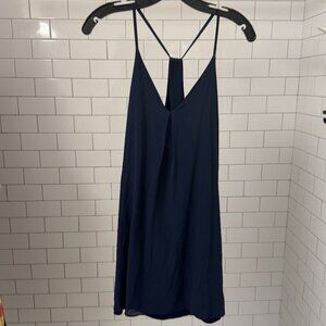 Alice + Olivia Fierra Navy Blue Mini Dress, Size Small